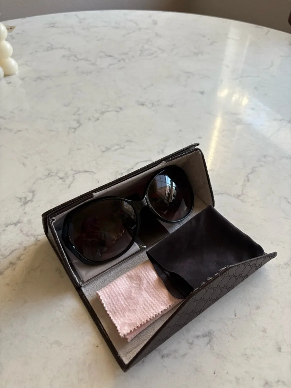 Gucci Black Gradient Lens Women's Sunglasses